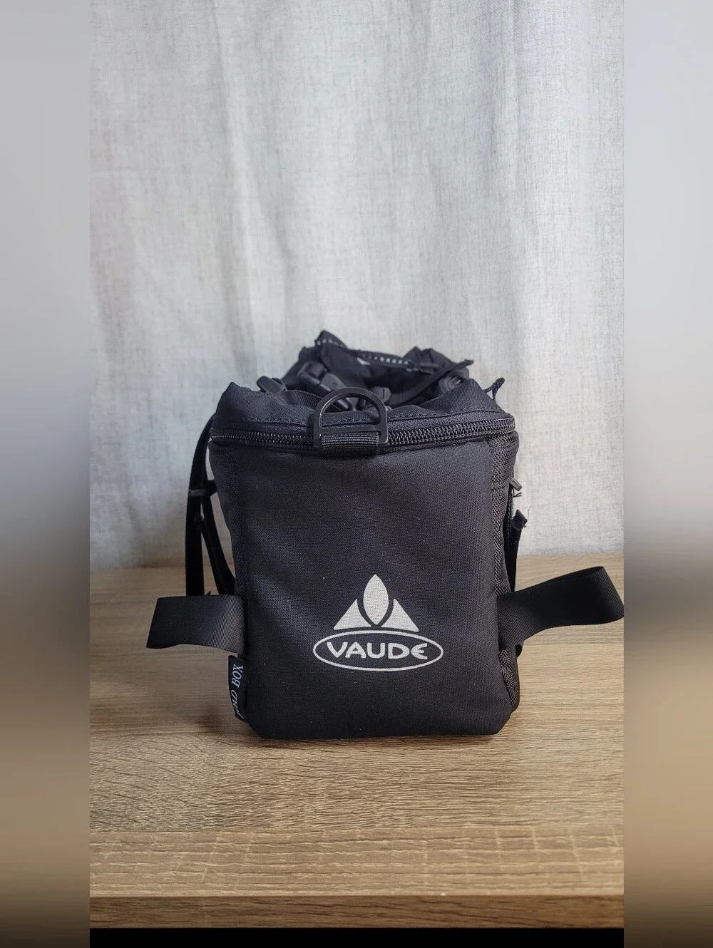 Black Vaude Road Box Duffel Bag Cycling Durable Travel & Gear Carry Saddle Bag